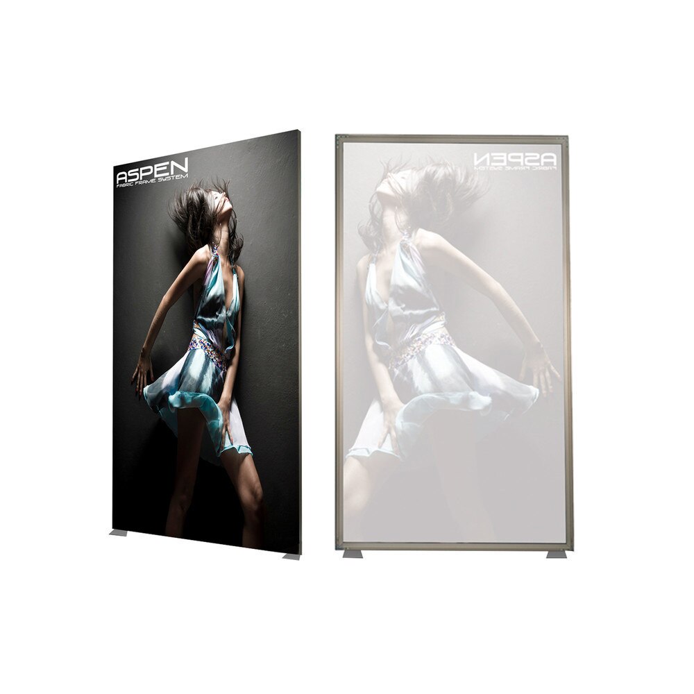 Aspen SEG Frame | 4 ft. x 4 ft. Single-Sided Graphic Package